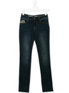 Armani Junior - Teen Jeans - Kids - Cotton/spandex/elastane - 13 Yrs, Blue