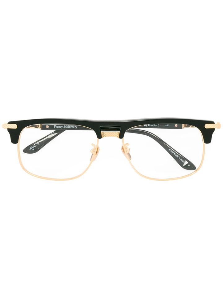 Frency & Mercury My Burrito Ii Glasses, Black, Acetate/titanium