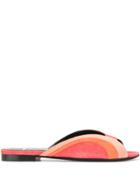 Pierre Hardy Open-toe Slides - Red