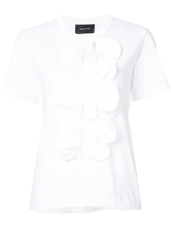 Simone Rocha Appliqué Front T-shirt - White
