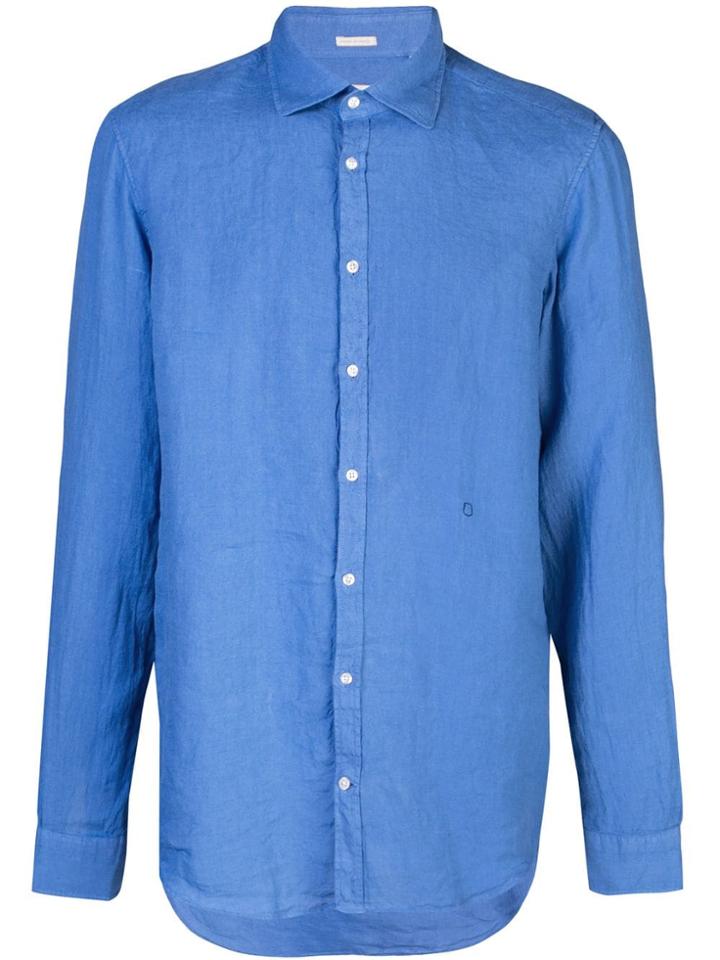 Massimo Alba Canary Shirt - Blue