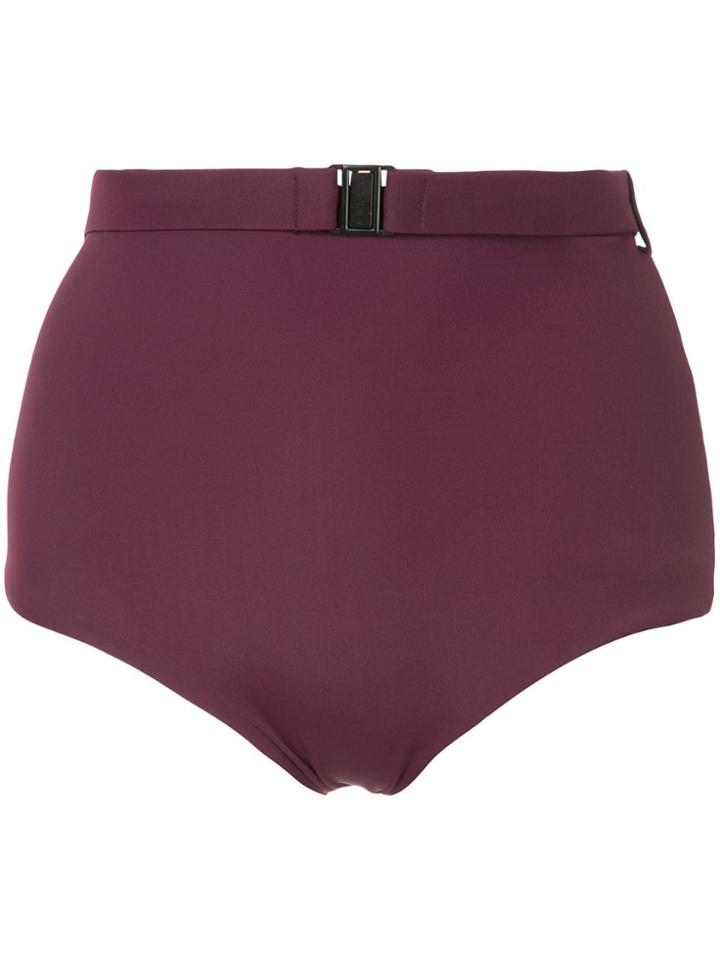 Fella Belt Bikini Bottom - Pink & Purple