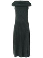 Uma Raquel Davidowicz - Midi Dress - Women - Polyester/spandex/elastane/viscose - P, Black, Polyester/spandex/elastane/viscose