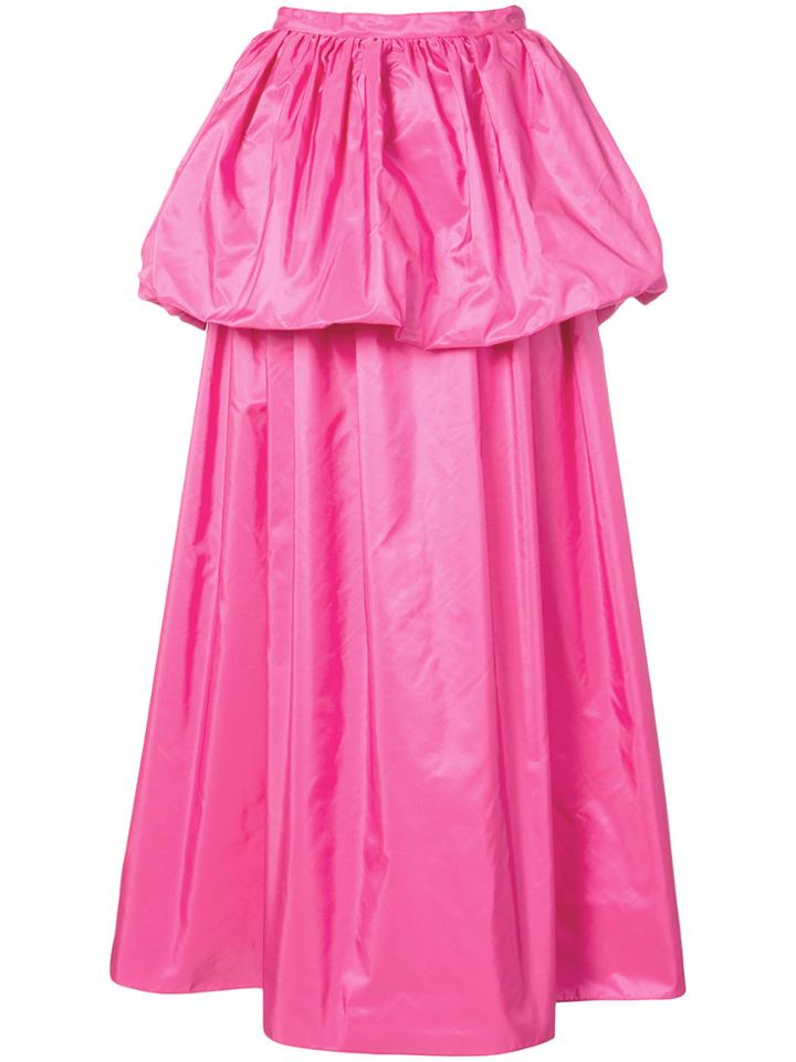 Stella Mccartney Satin Skirt - Pink & Purple