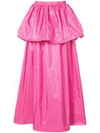Stella Mccartney Satin Skirt - Pink & Purple
