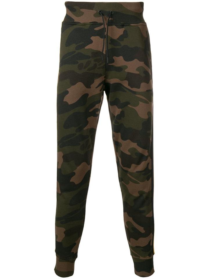 Hydrogen Camouflage Track Pants - Green