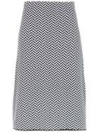 Nk Collection Knit Midi Skirt - Black