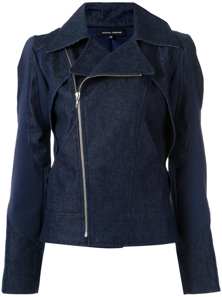 Gloria Coelho Denim Jacket - Blue