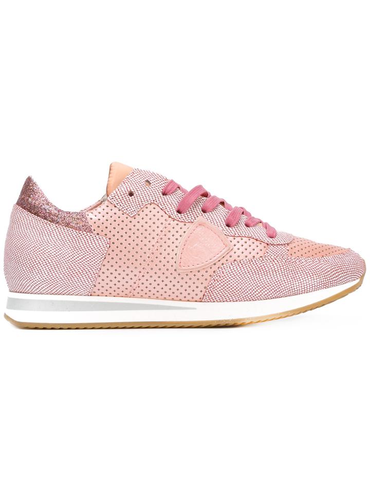 Philippe Model Tropez Sneakers - Pink & Purple