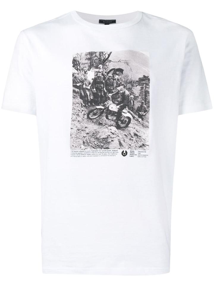 Belstaff Photograph Print T-shirt - White
