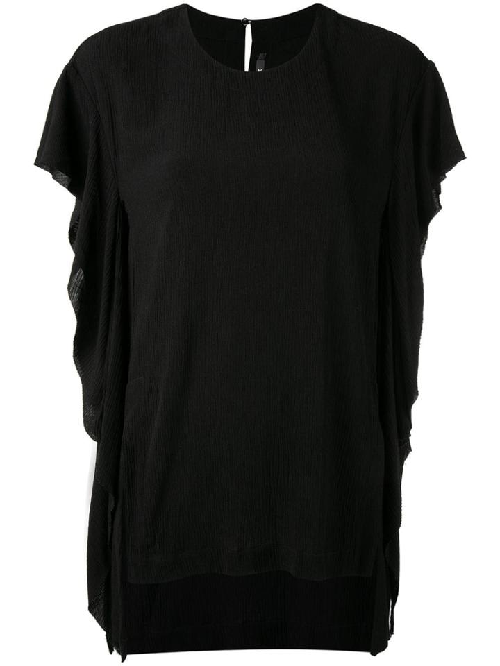 Kitx Solemn Ruffle T-shirt - Black