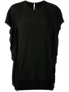 Kitx Solemn Ruffle T-shirt - Black