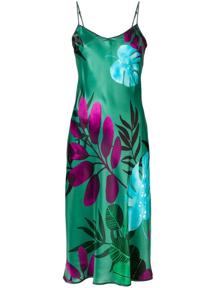 F.r.s For Restless Sleepers Spaghetti Strap Dress - Green