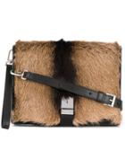 Prada Fur Clutch Bag - Nude & Neutrals