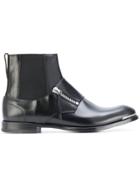 Alexander Mcqueen Classic Fitted Boots - Black