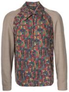 Comme Des Garçons Vintage Psychedelic Zip Up Jacket - Brown