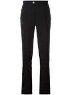 Versus High-rise Tailored Trousers, Women's, Size: 46, Black, Viscose/wool/cotton