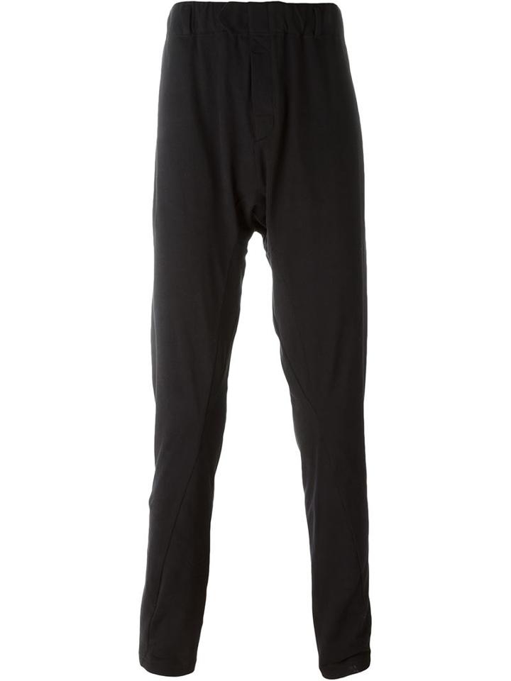 Ann Demeulemeester Icon Drop Crotch Track Pants