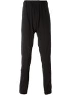 Ann Demeulemeester Icon Drop Crotch Track Pants