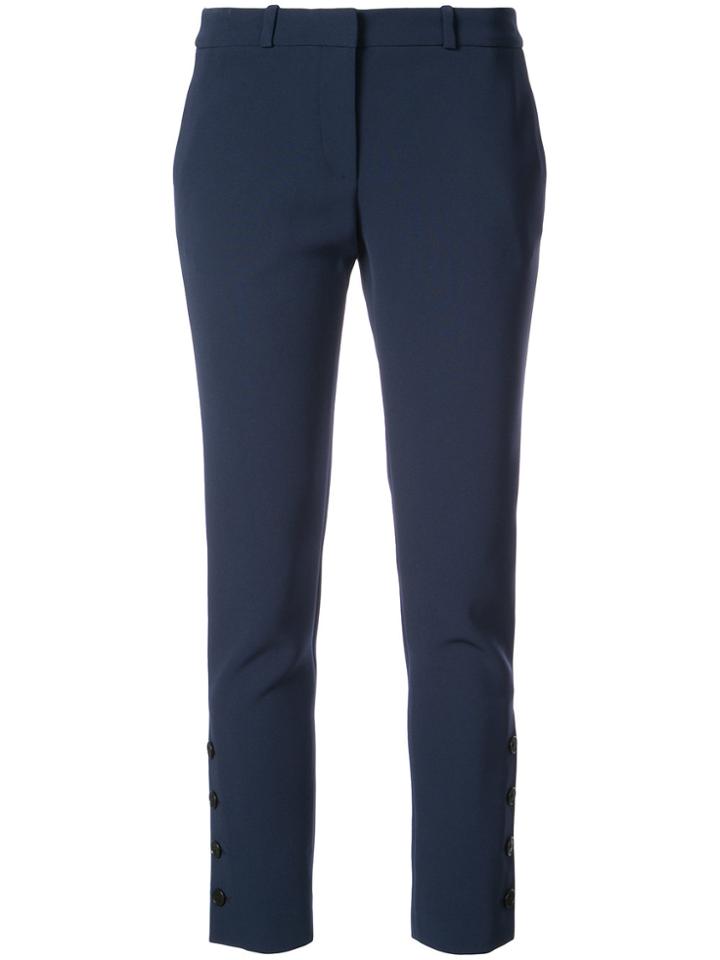 Altuzarra Slim Cropped Trousers - Blue