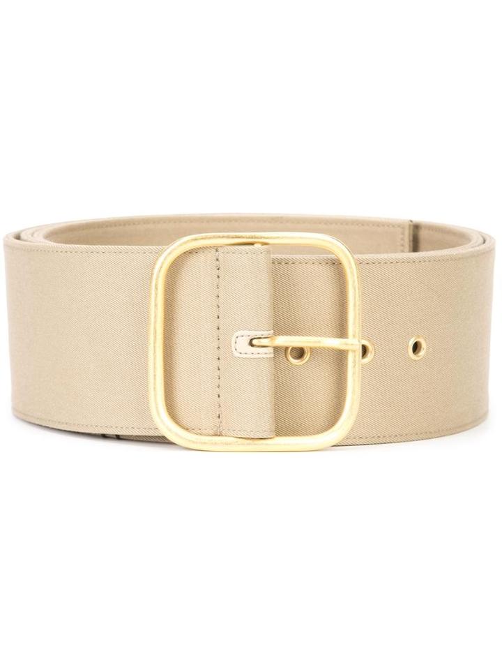 Monse Large Belt, Women's, Size: Small, Nude/neutrals, Canvas