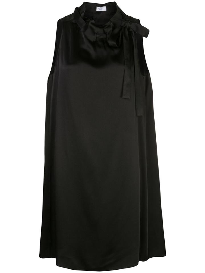 Rosetta Getty Oversized Neck-tied Dress - Black