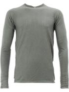 Label Under Construction Classic Fitted Top - Grey