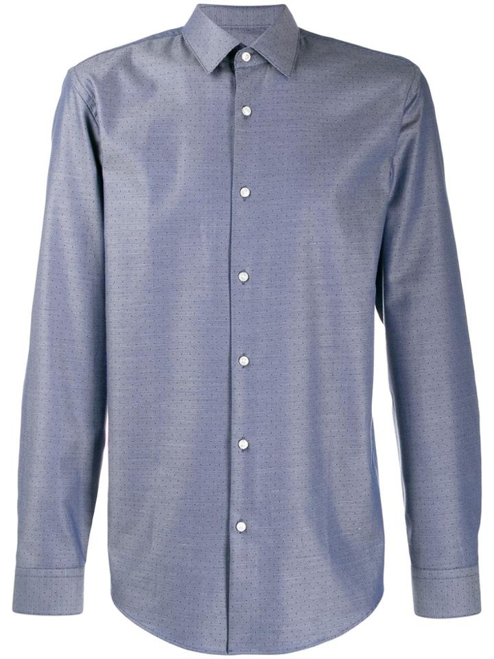 Boss Hugo Boss Button Front Shirt - Blue