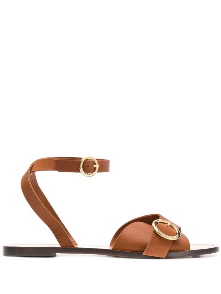 Tila March Sedano Flat Sandals - Brown