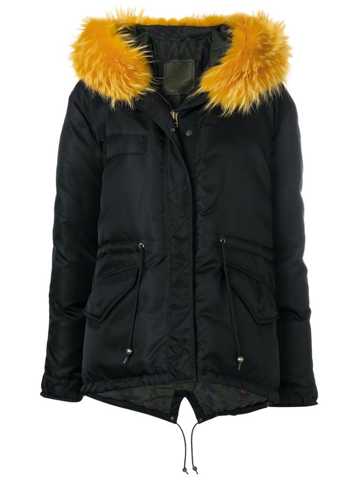 Mr & Mrs Italy Padded Coat - Black