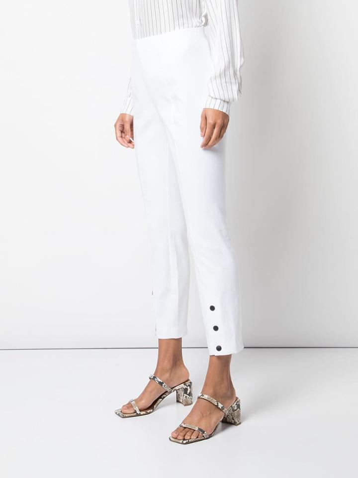Rag & Bone Simon Cropped Trousers - White