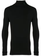 Raf Simons Turtle-neck Fitted Top - Black