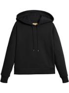 Burberry Embroidered Hood Sweatshirt - Black