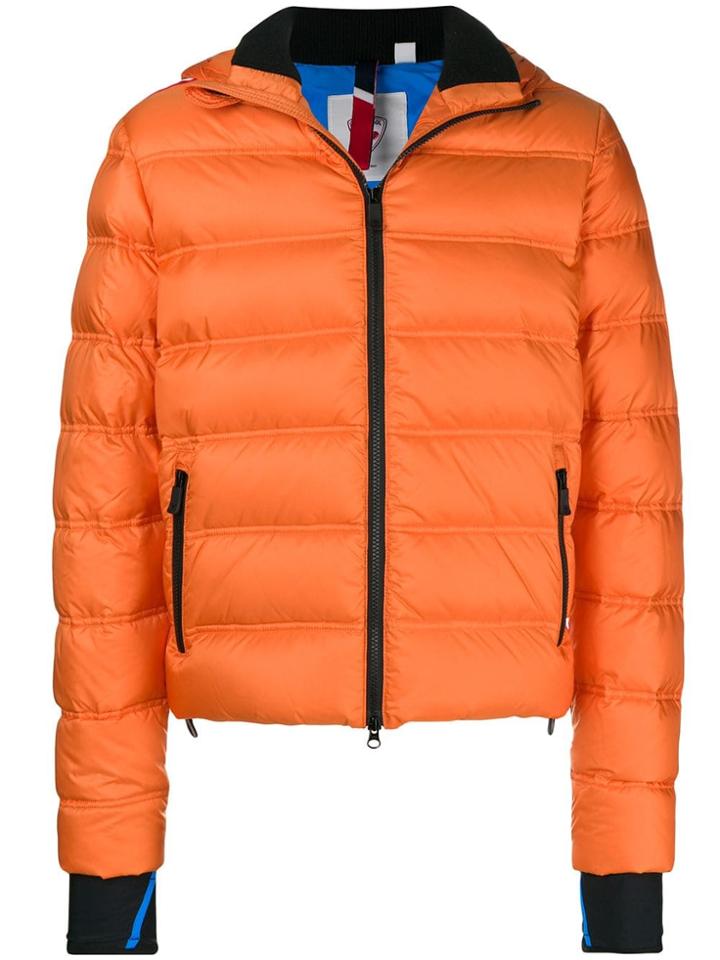 Rossignol Hooded Puffer Jacket - Yellow
