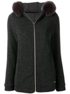 Woolrich Fur Trim Sweatshirt - Grey
