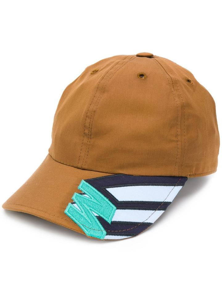 Marni Embroidered Baseball Cap - Brown