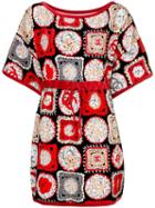 Chanel Pre-owned Logo Patch Dress - Multicolour