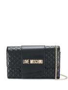 Love Moschino Quilted Chain-strap Bag - Black