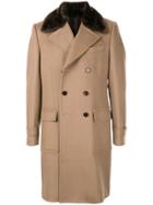 Dolce & Gabbana Double-breasted Cashmere Coat - Brown