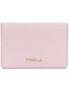 Furla Logo Cardholder Wallet - Pink & Purple