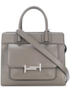 Tod's Double T Medium Tote - Grey