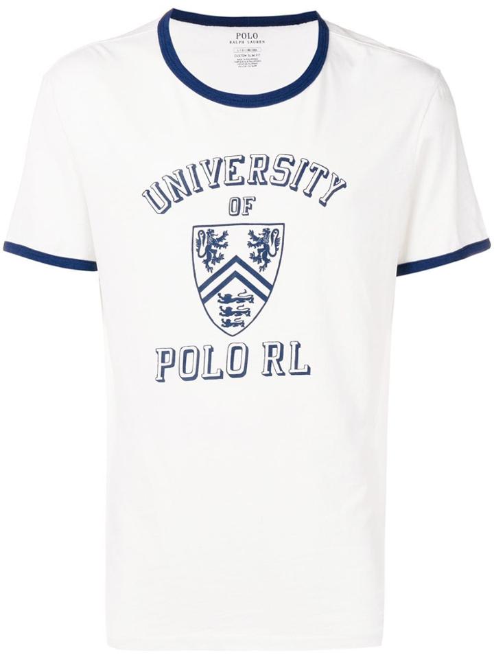 Ralph Lauren Logo Patch T-shirt - White