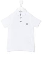Stone Island Junior - Classic Polo Shirt - Kids - Cotton - 8 Yrs, White