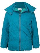 Facetasm Crumpled Puffer Jacket - Blue