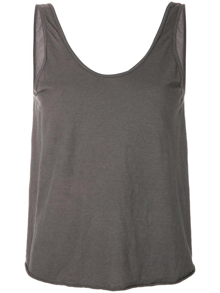 Lost & Found Rooms Classic Fitted Tank Top - Grey