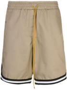 Rhude Striped Trim Bermuda Shorts - Brown