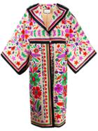 Gucci Printed Kimono Coat - Neutrals
