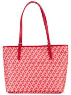 Lancaster - Ikon Tote - Women - Leather - One Size, Red, Leather