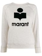 Isabel Marant Étoile Logo Embroidered Sweater - Neutrals