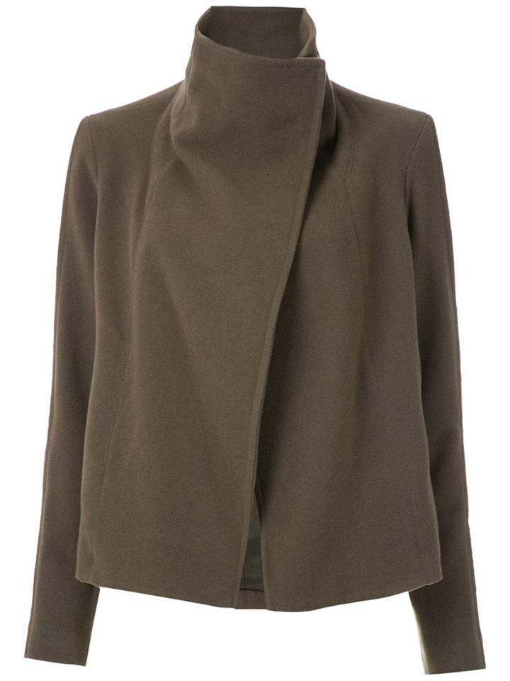 Uma Raquel Davidowicz Marie High Neck Coat - Brown